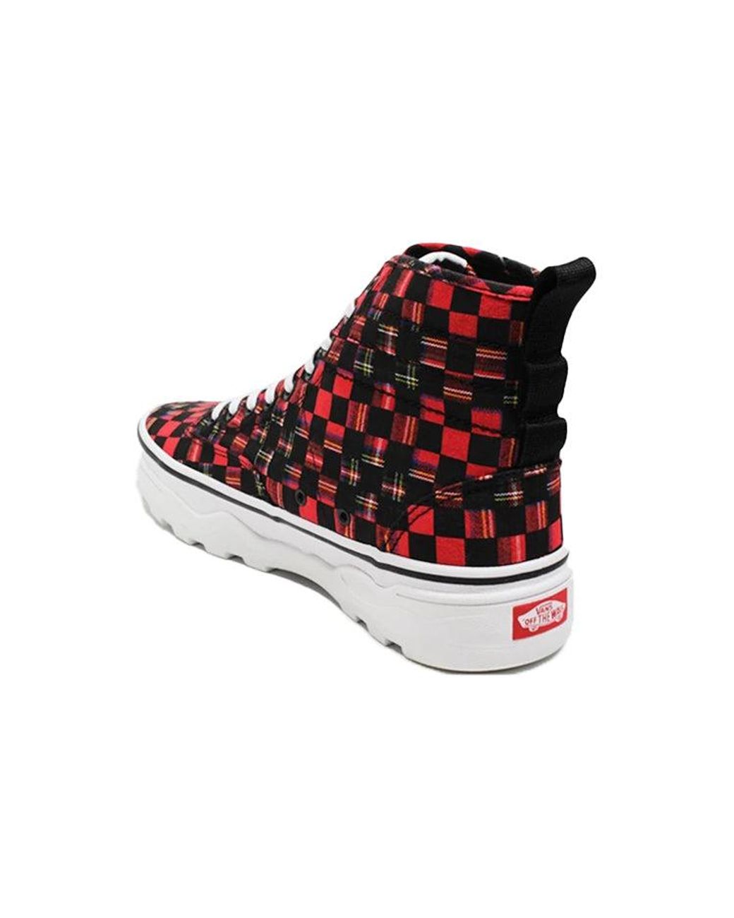 Vans Red Sentry Chessboard for men