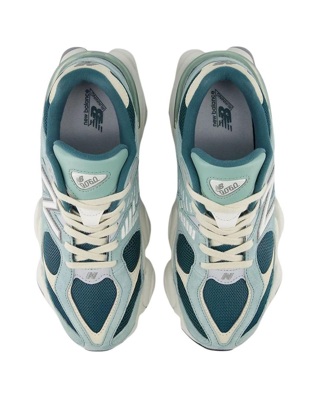 New Balance Blue 9060 'New Spruce Salt Marsh Turtledove' for men