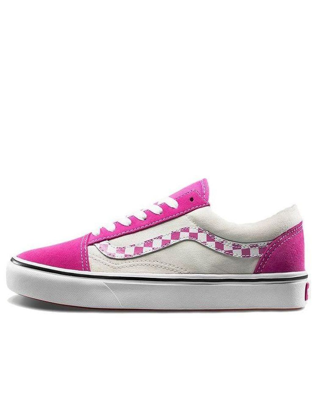 Vans Pink Comfycush Old Skool 'Sidestripe Carmine Rose' for men