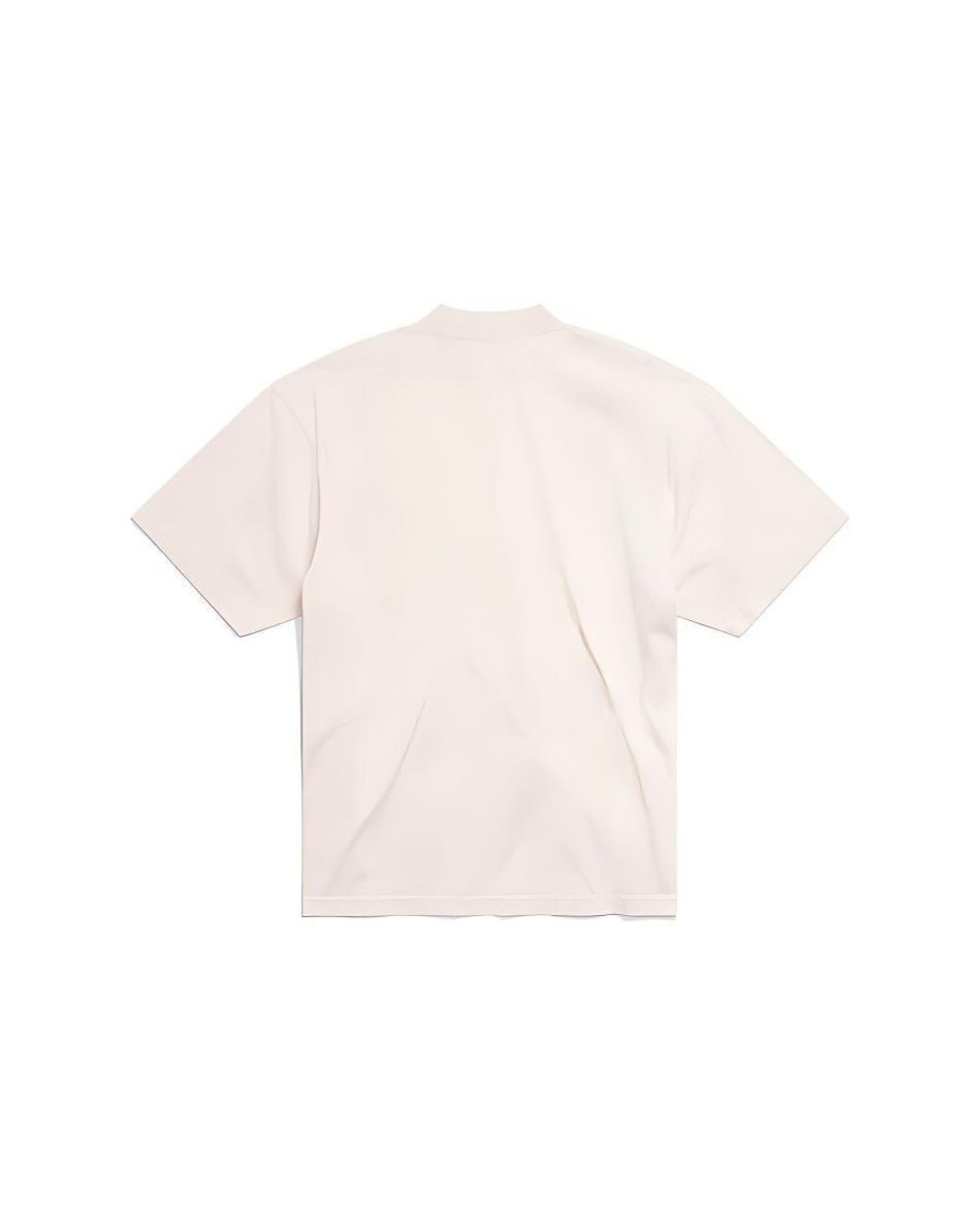 Balenciaga Natural Political Stencil T-Shirt for men
