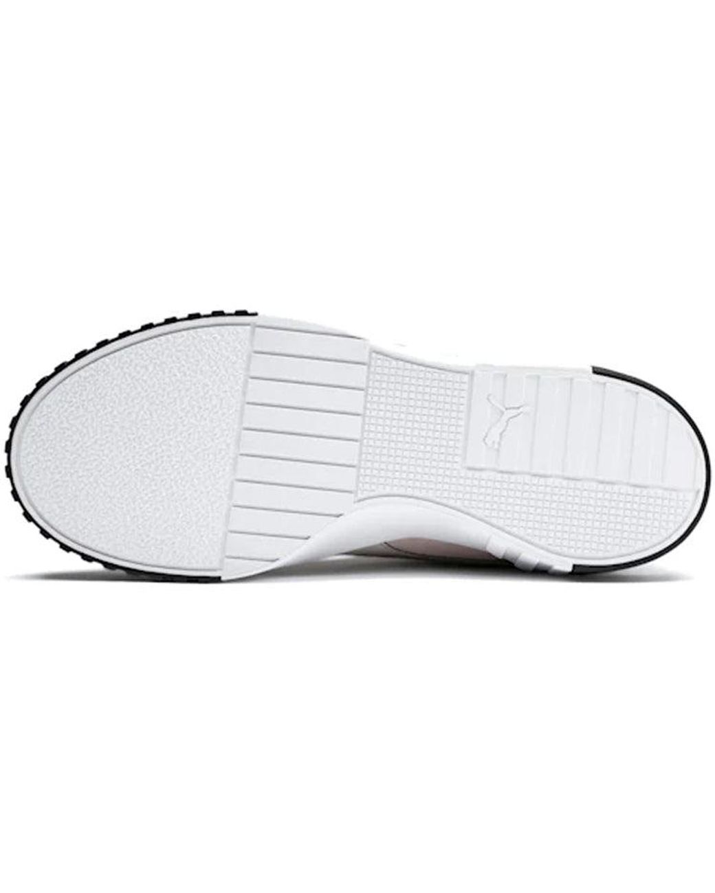 PUMA White (Wmns) Cali Suede