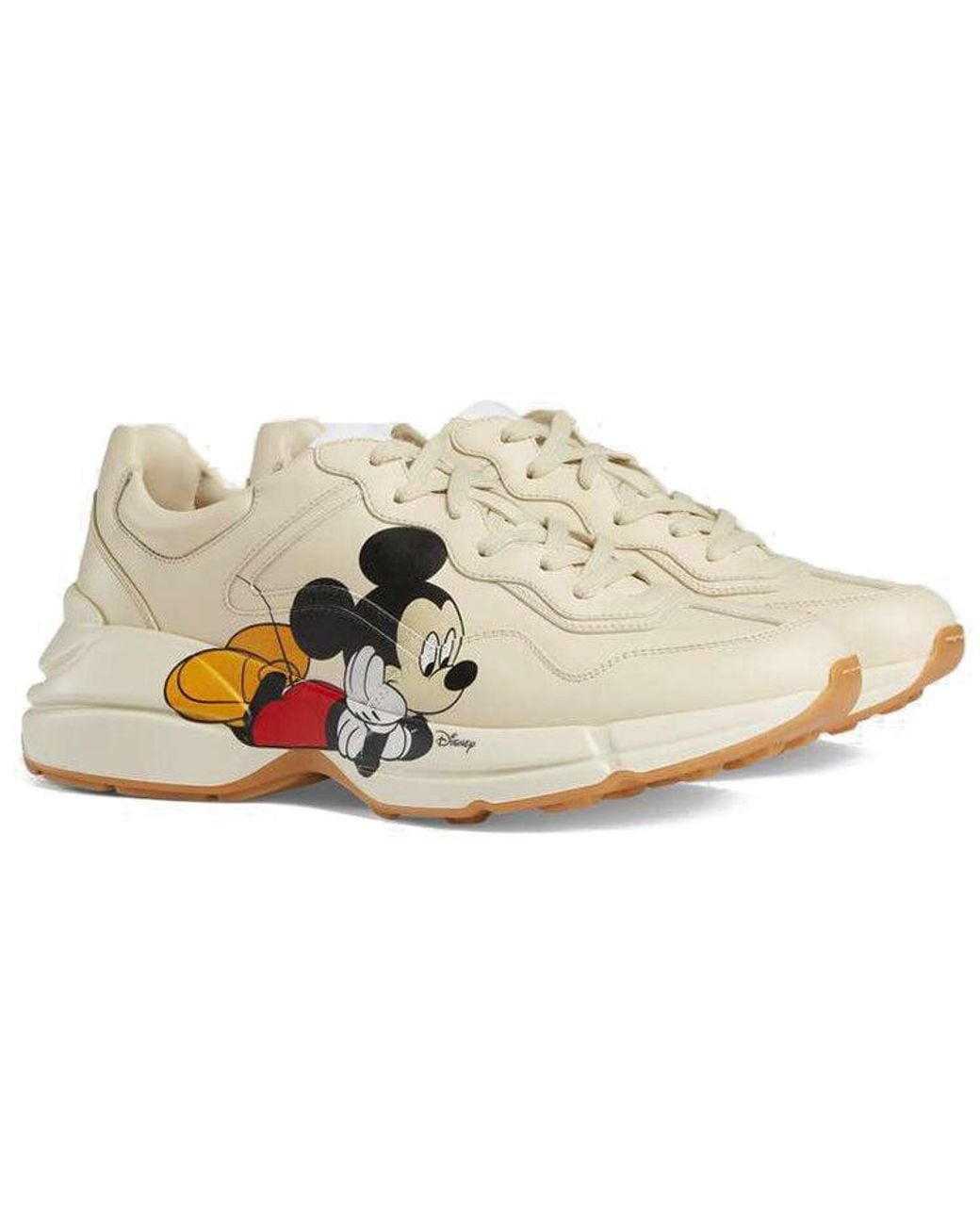 Gucci White Disney X Rhyton 'Mickey Mouse' for men