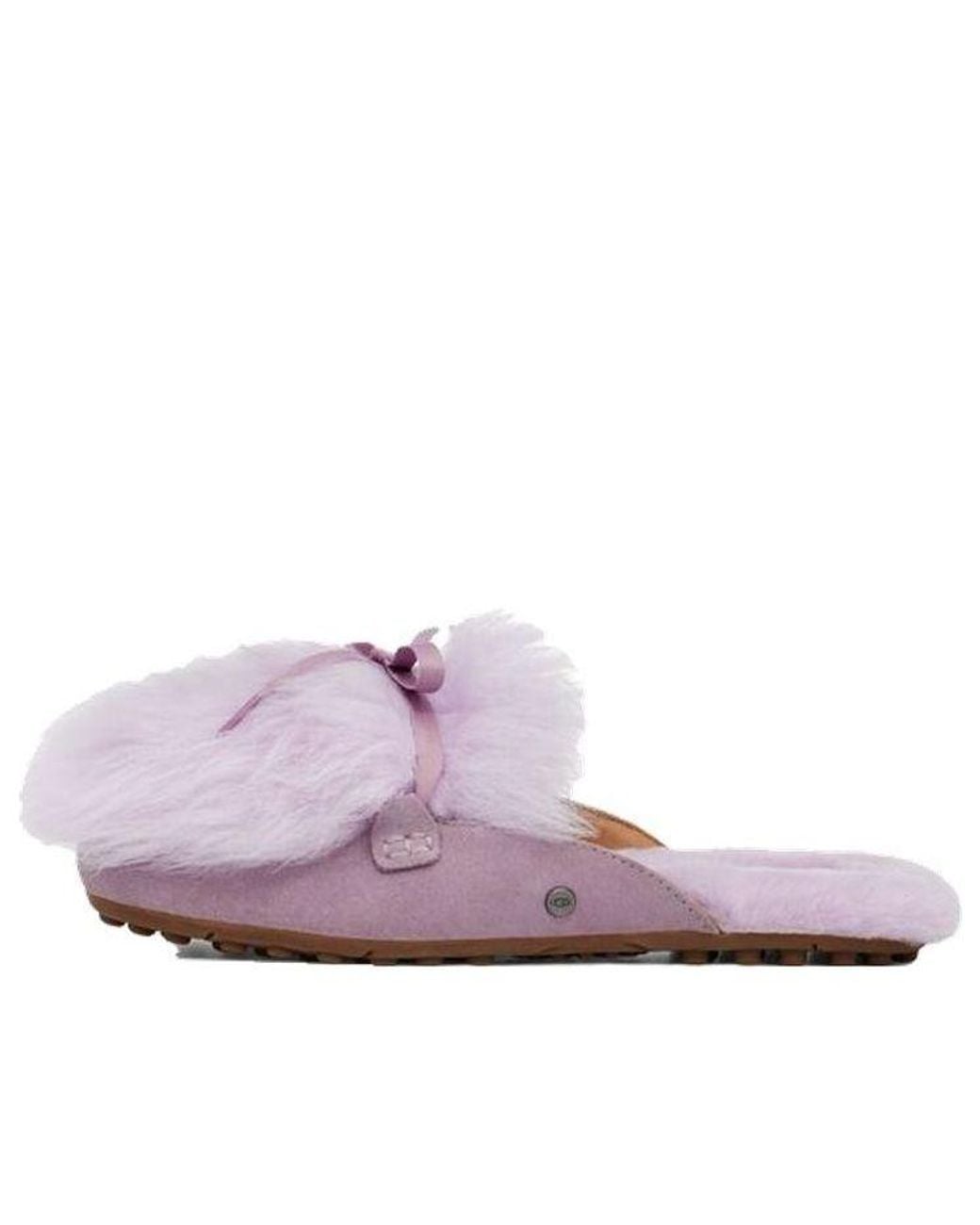 Ugg Purple (Wmns) Shaine Fluff Lightweight Cozy Flat Plush Slipper
