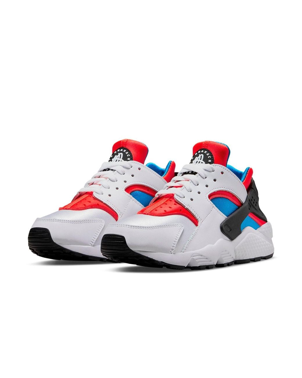 Nike Blue (Wmns) Air Huarache Bright Crimson'