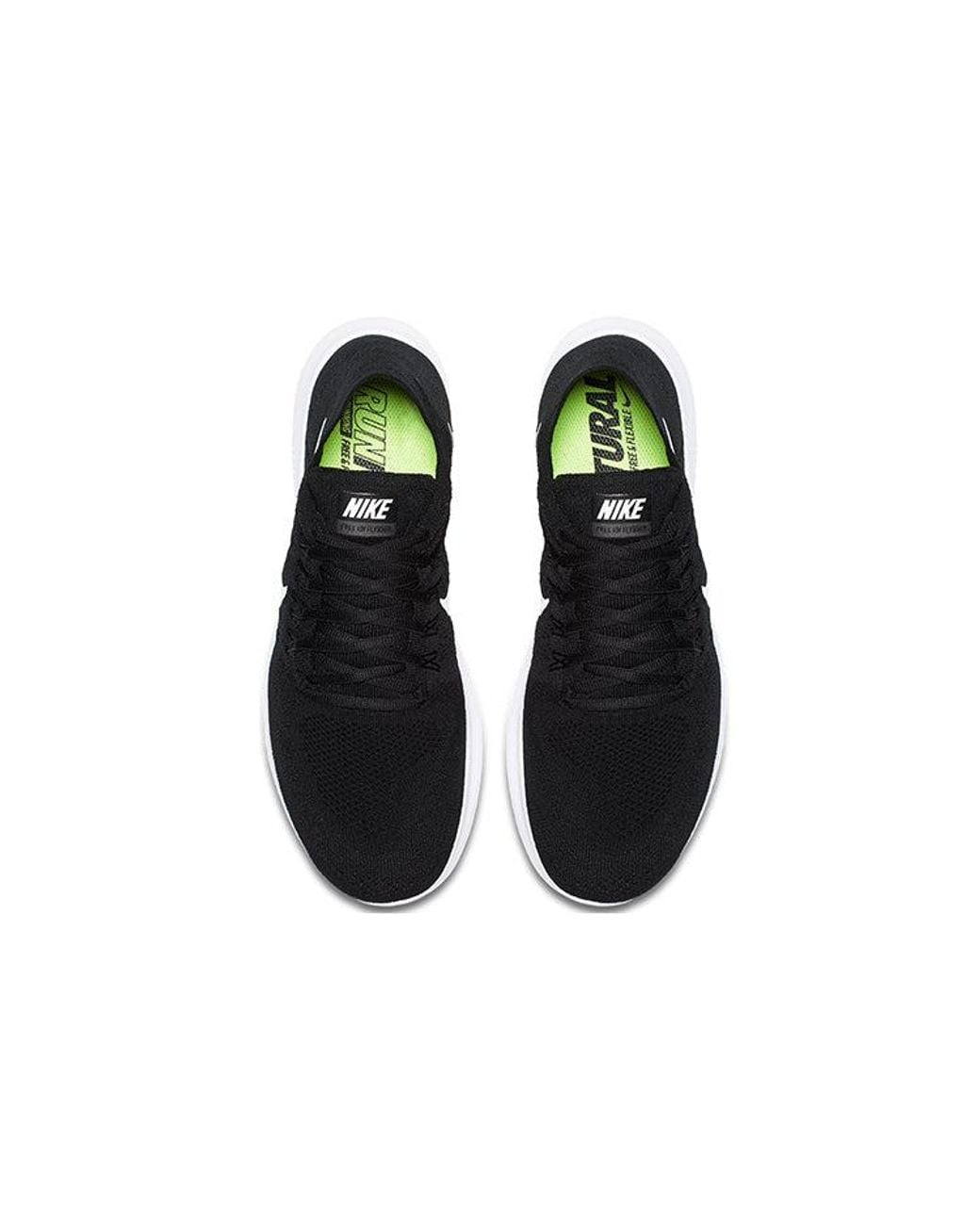 Nike Black Free Rn Flyknit 2017 for men