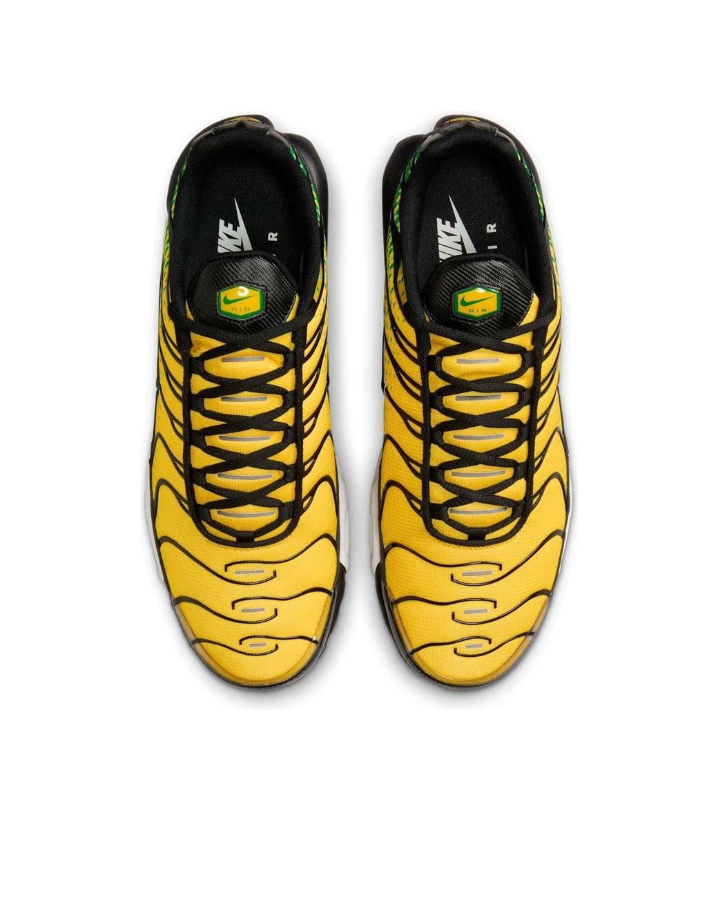 Nike Yellow Air Max Plus Shoes for men