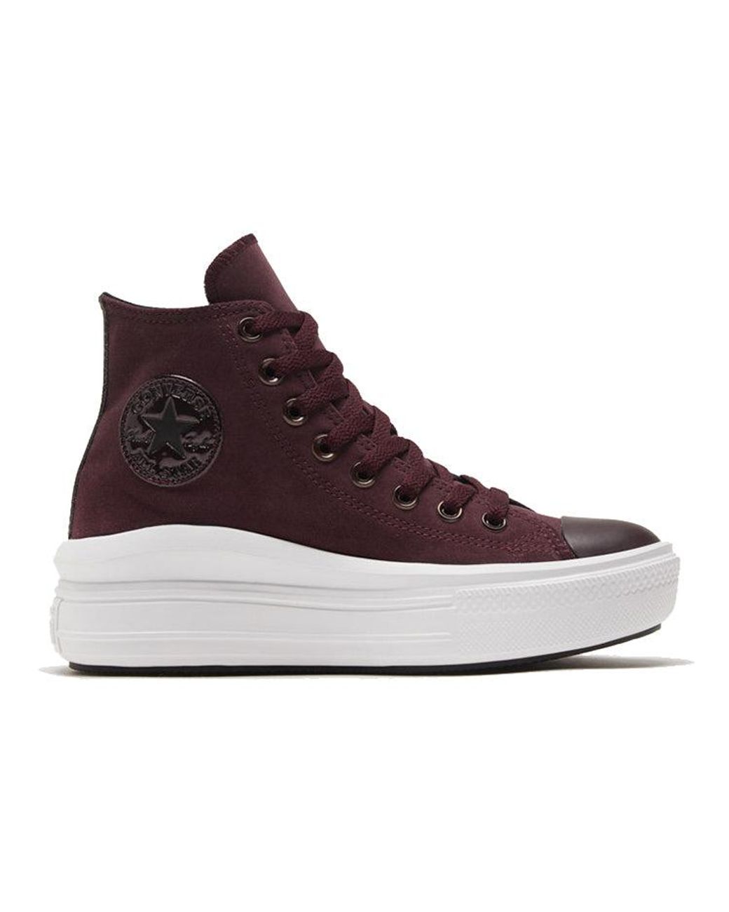 Converse Brown (Wmns) Chuck Taylor All Star High Move 'Diamond Metal