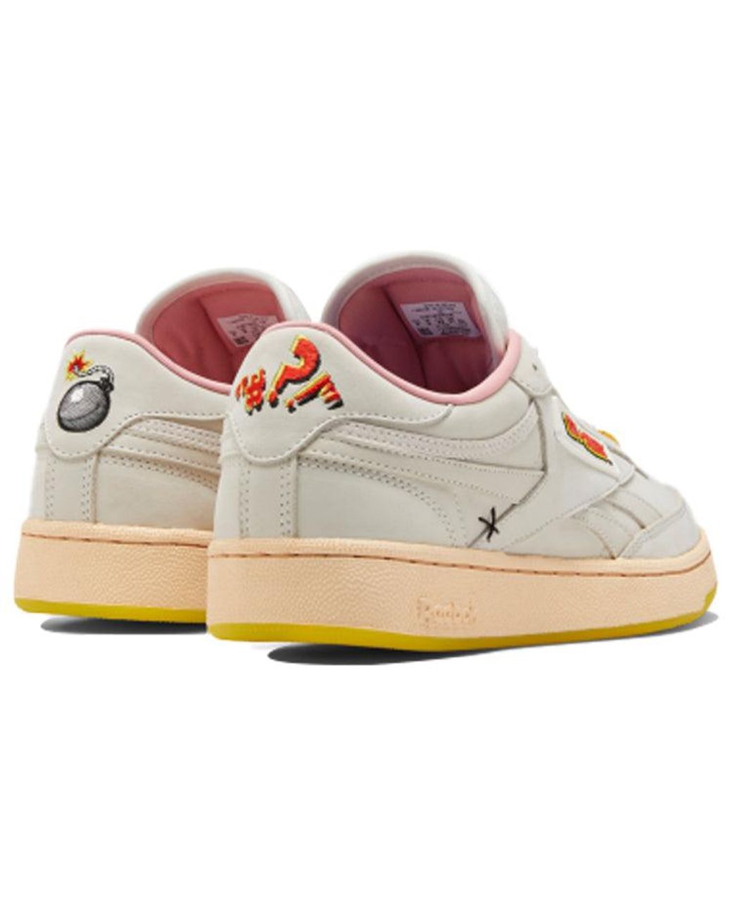 Reebok White X Tom & Jerry Club C 'Tom' for men