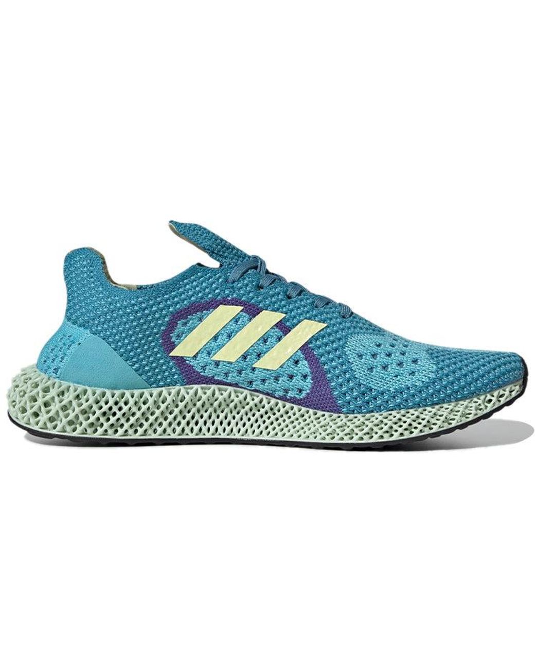 Adidas Blue Zx Runner 4D 'Light Aqua' for men