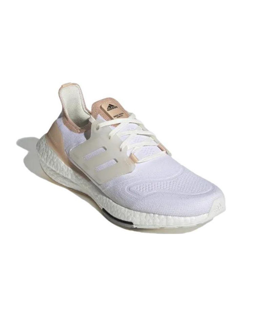 Adidas White Ultraboost 22 Halo Blush' for men