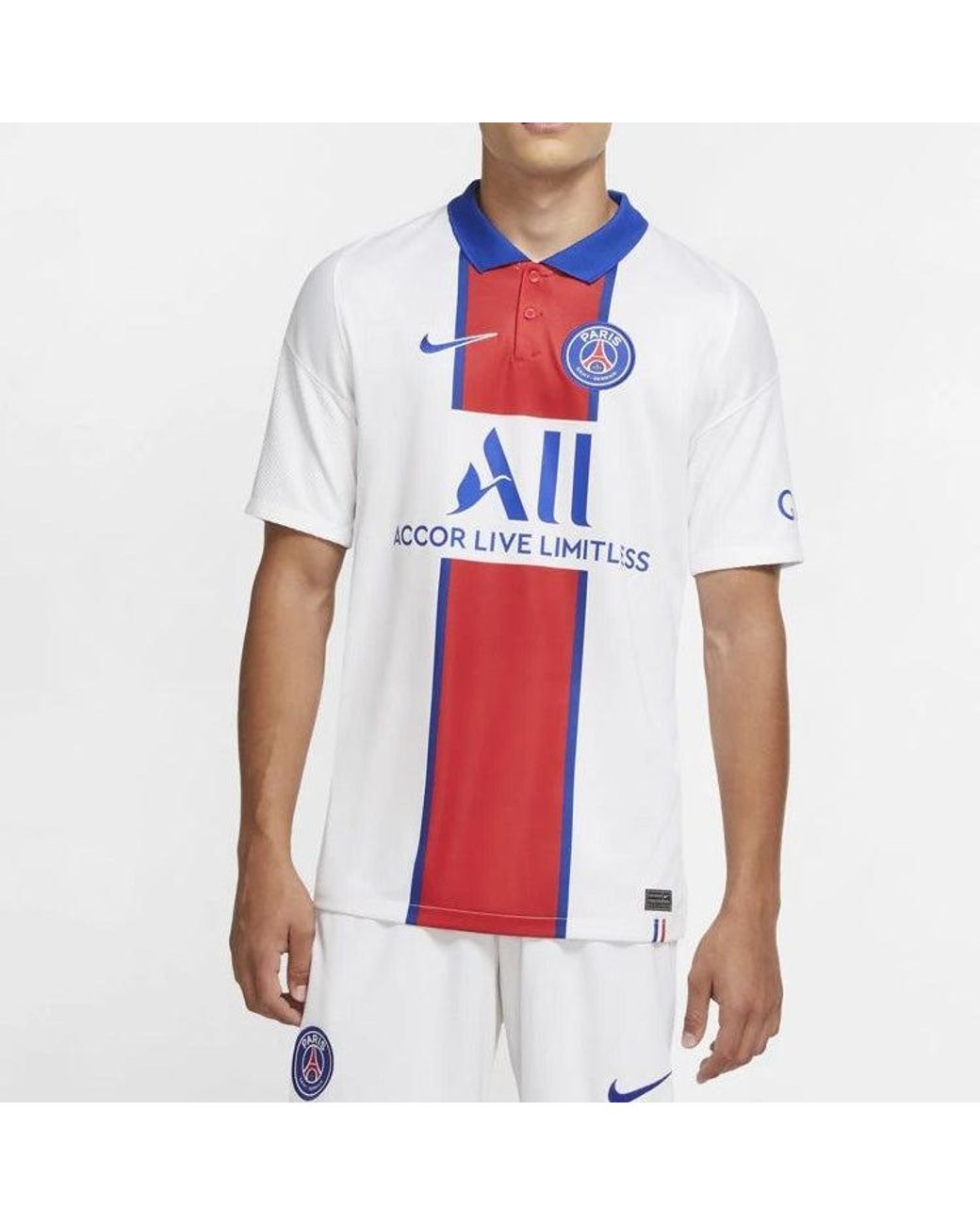 Nike Red Psg Nk Breathe Brt Stadium Stad Jersey Jsy Short Sleeve Ss Away Aw for men