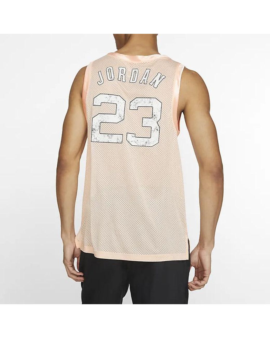 Nike Pink Dna Distorted Basketball Top for men