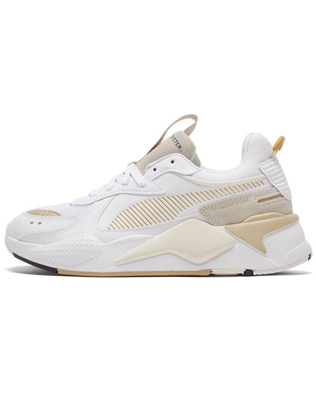 PUMA White (Wmns) Rs-X 'Mono Metal
