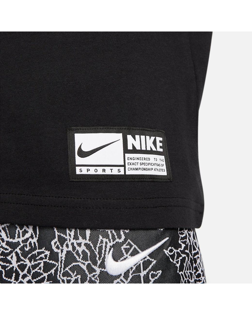 Nike Black Max90 Basketball T-Shirt for men