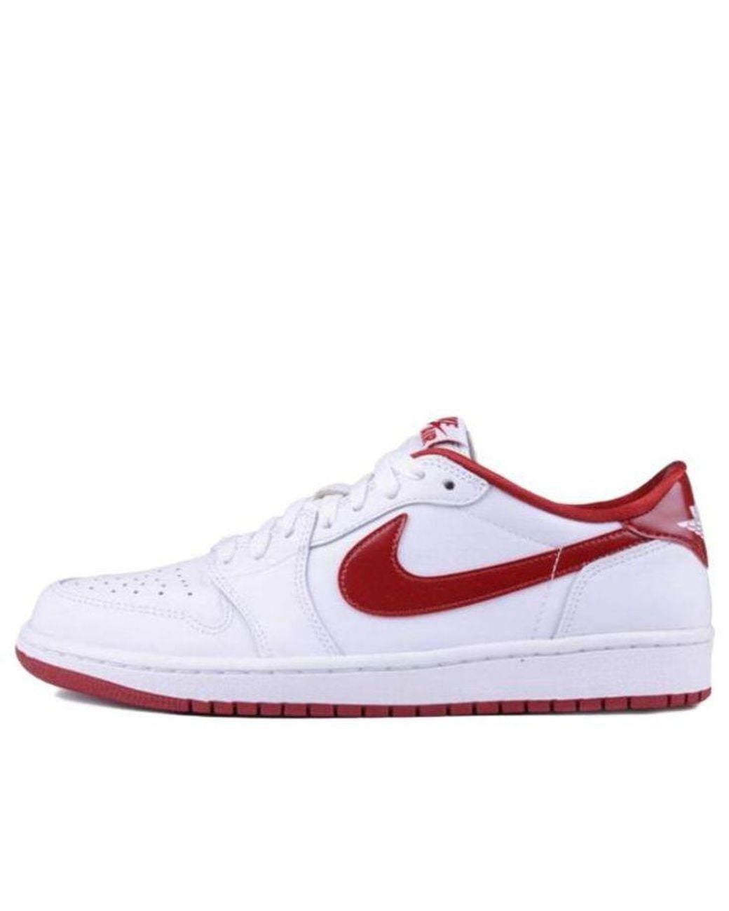 Nike White 1 Retro Low Og 'Varsity' for men