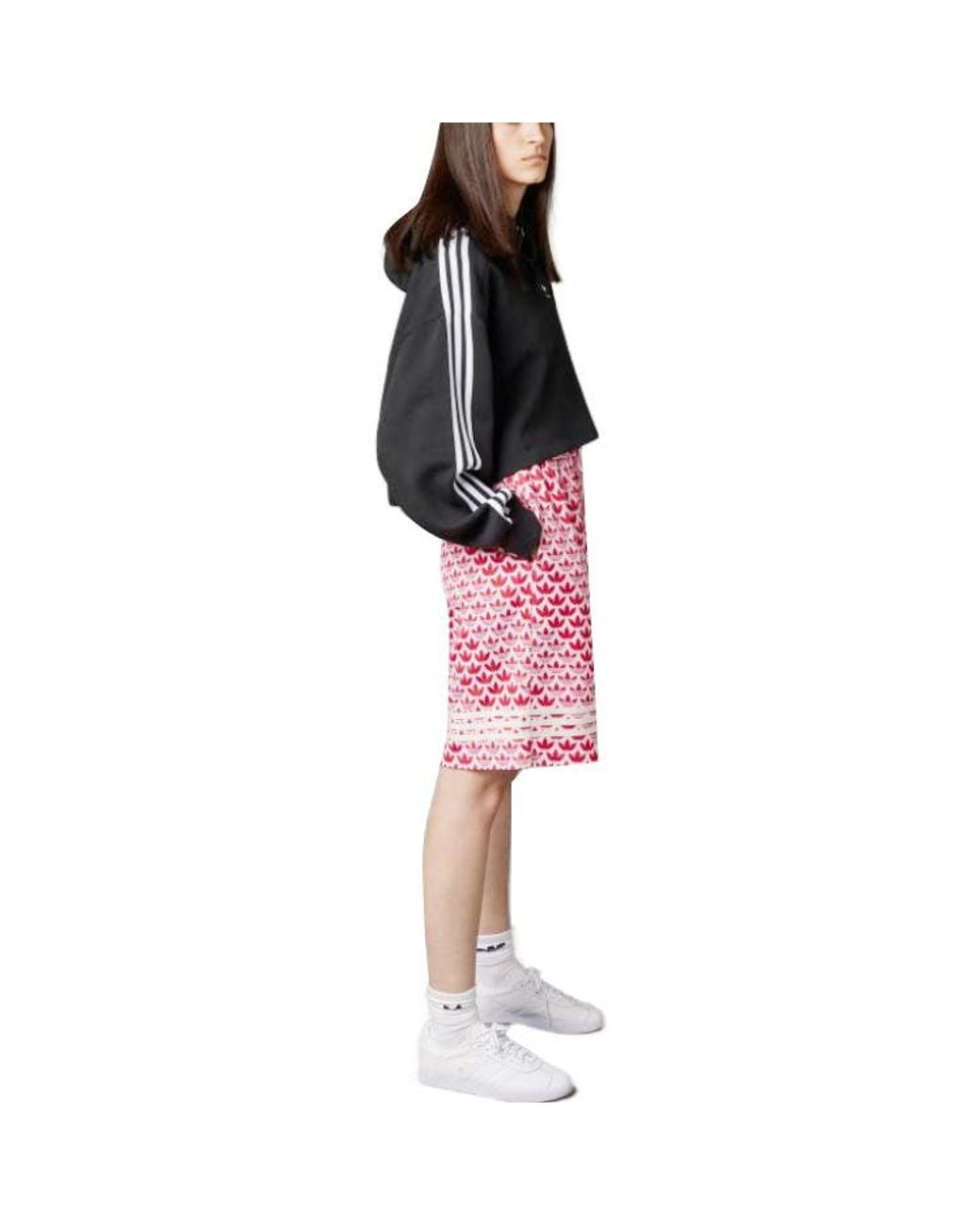 Adidas Red (Wmns) Adicolor 70S Bb Monogram Shorts