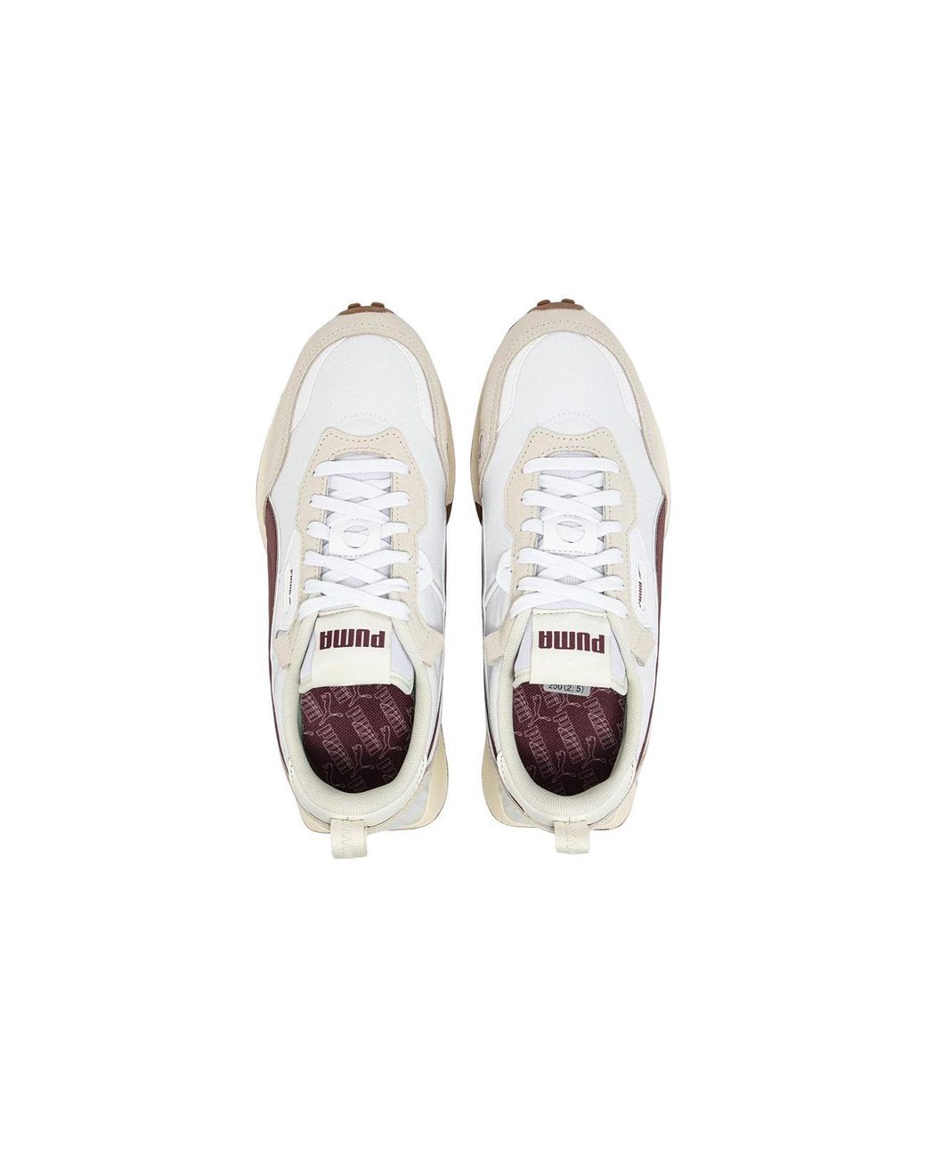 PUMA White Rider Fv Pop Fs Burgundy'