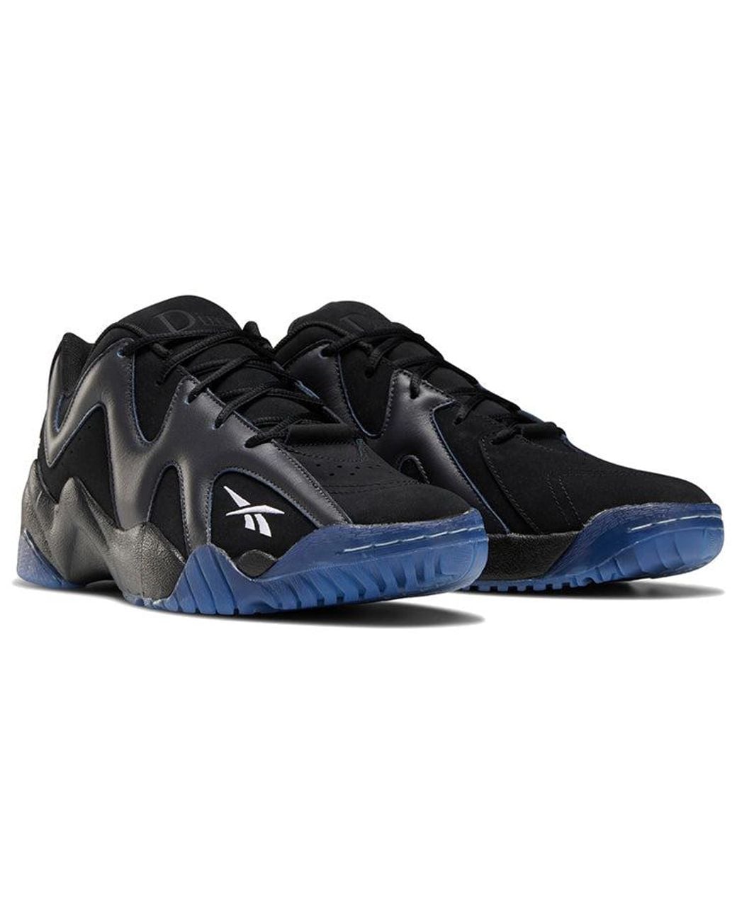 Reebok Black Dime X Hurrikaze 2 Low Lead' for men