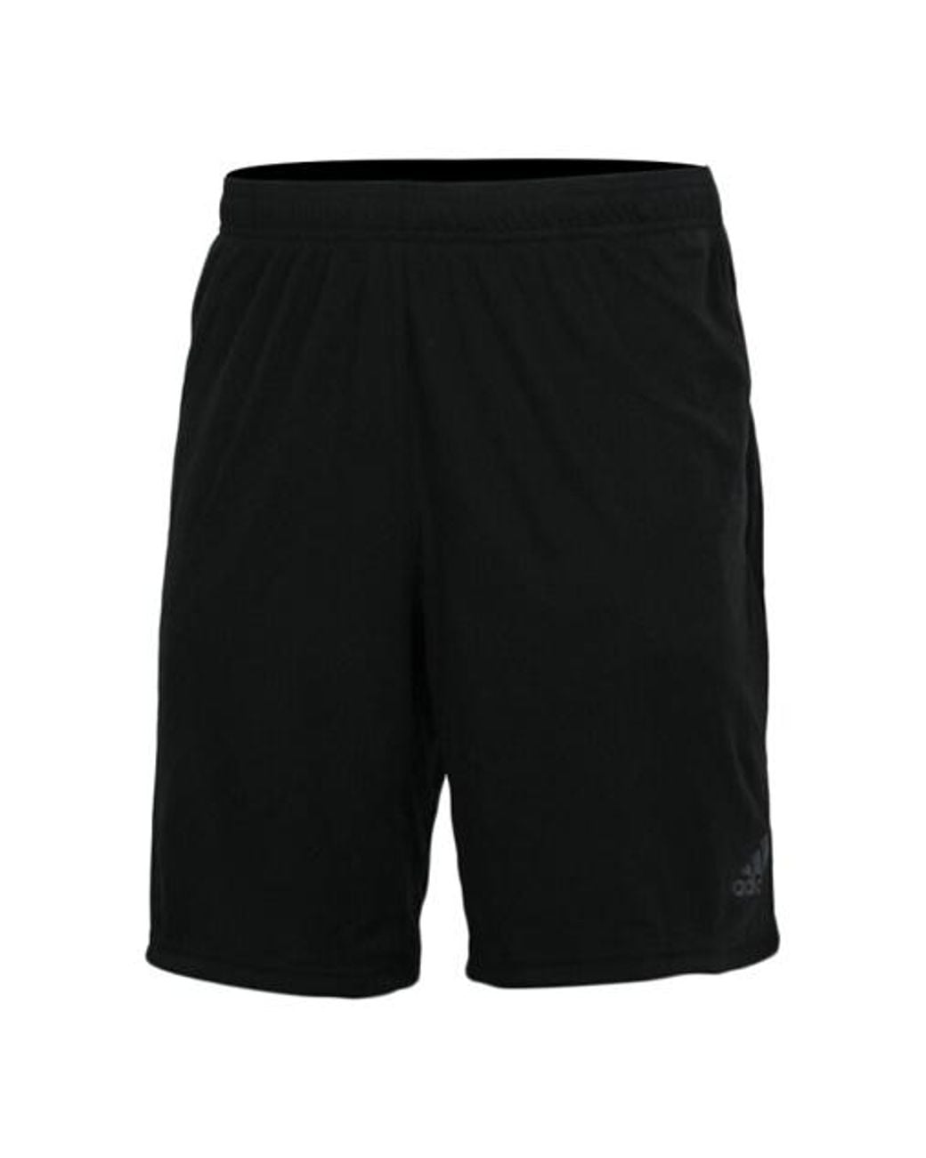 Adidas Black 4Krft Sho Chill Knit Training Shorts for men