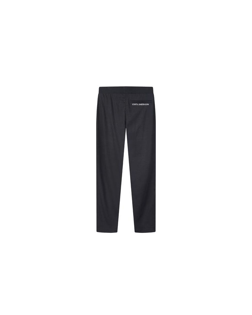Fila Blue Knit Straight Casual Sports Pants for men