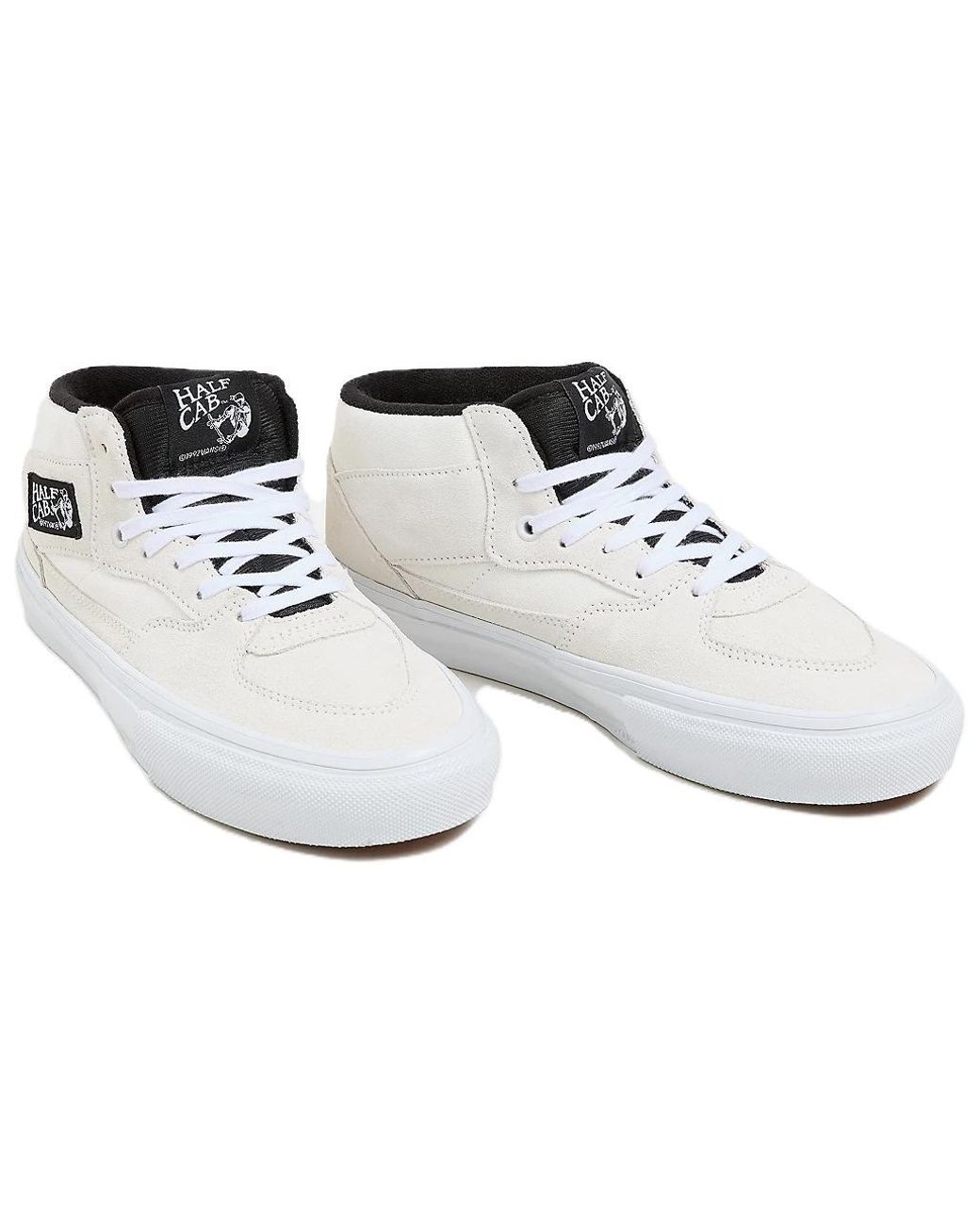 Vans White Skate Half Cab for men