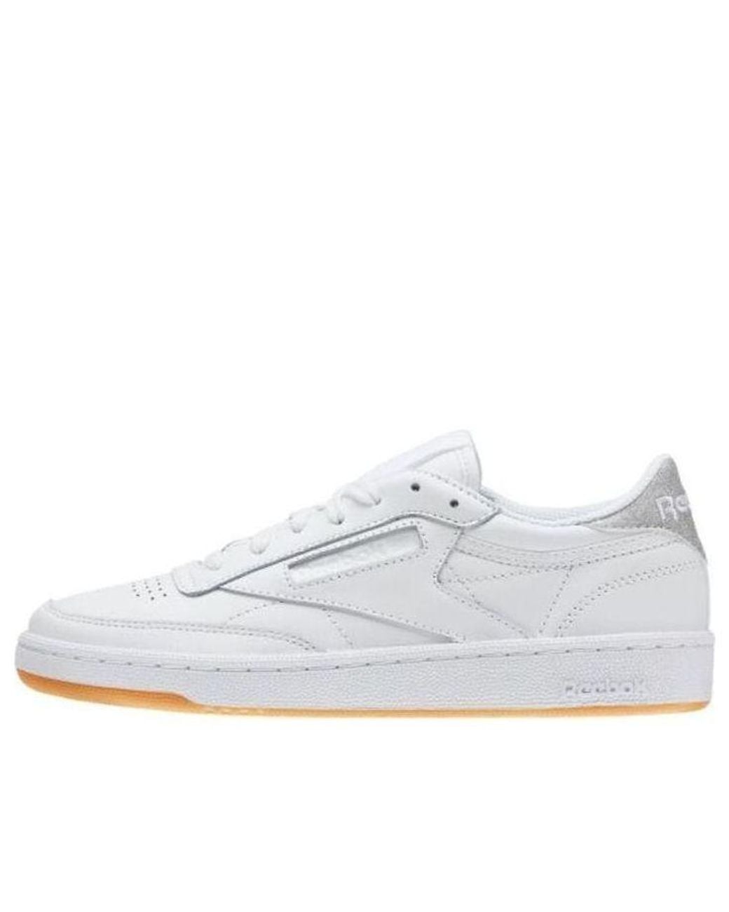 Reebok White (Wmns) Club C 85 Diamond Skate Shoes