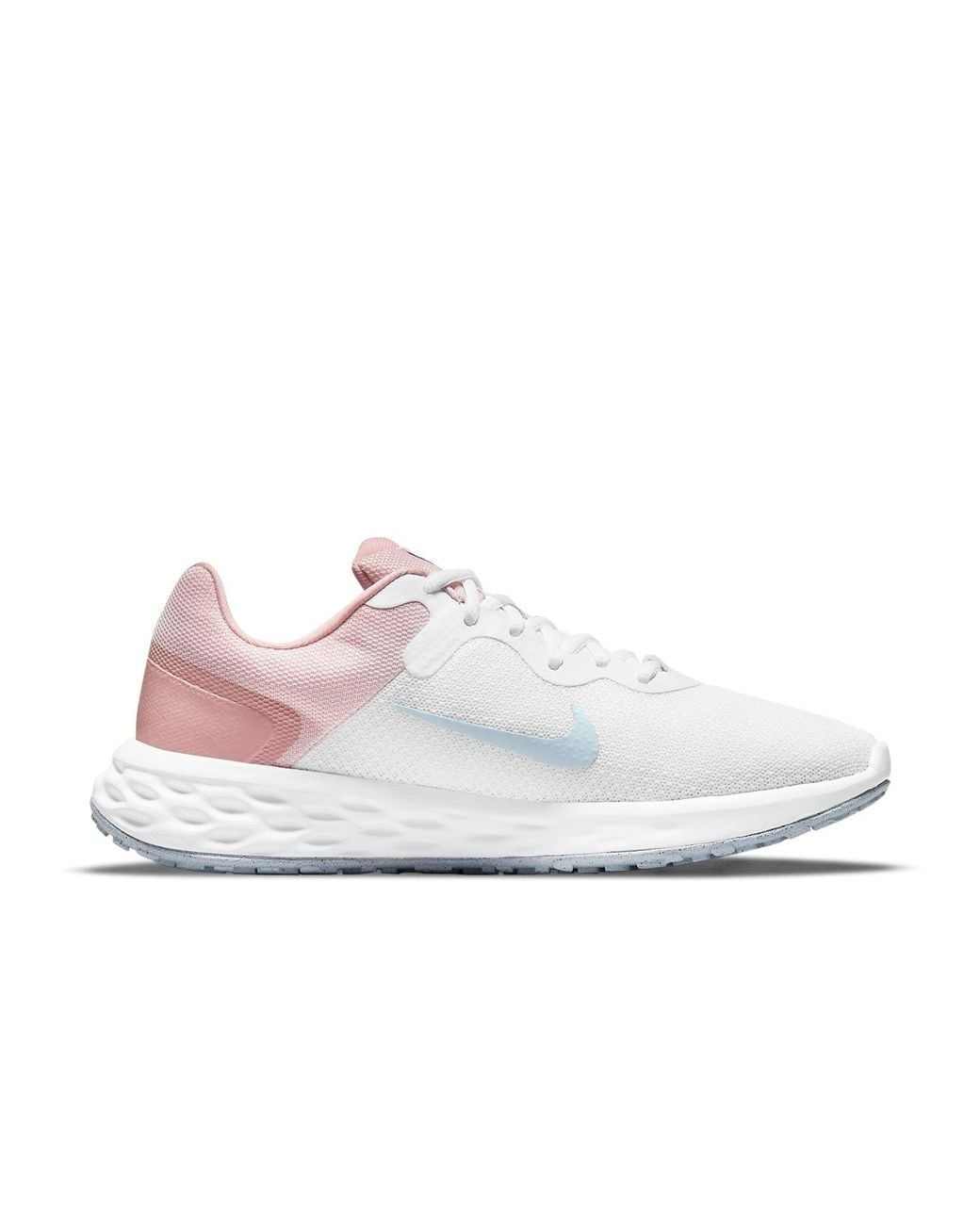 Nike White (Wmns) Revolution 6 Nn Low-Top