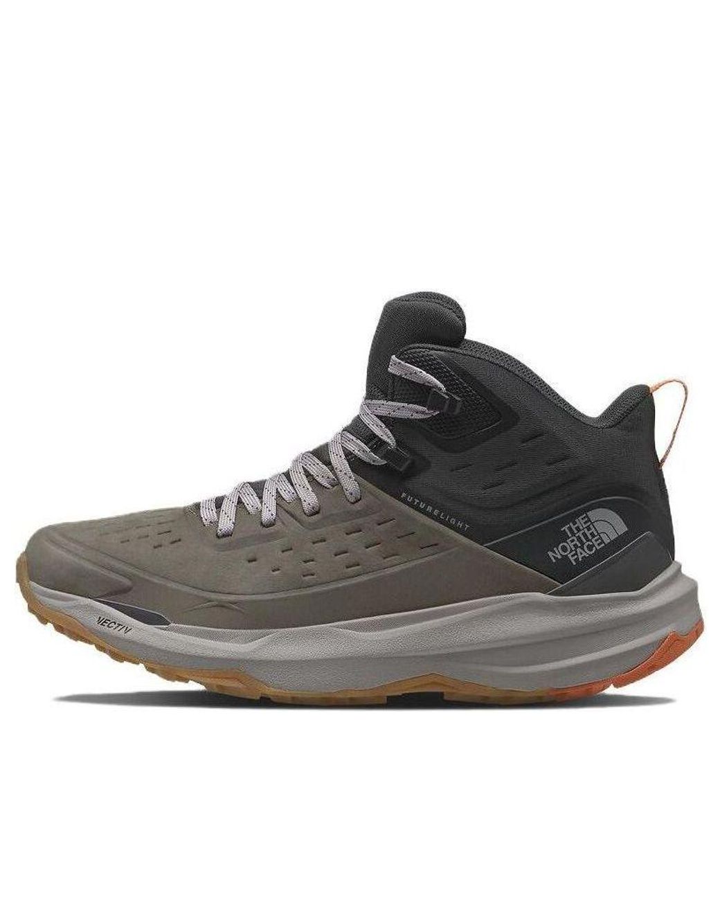 The North Face Black Vectiv Exploris 2 Mid Futurelight Hiking Shoes for men