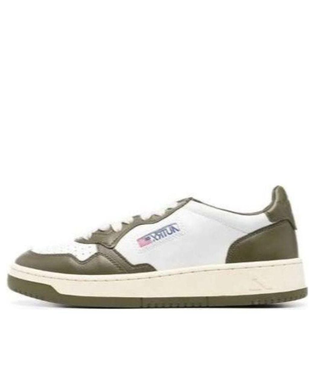 Autry White (Wmns) Medalist Low Bicolor