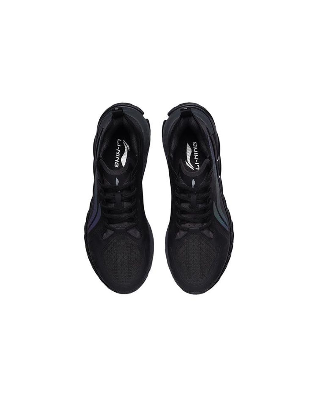 Li-ning Blue Running Shoes Reflective' for men