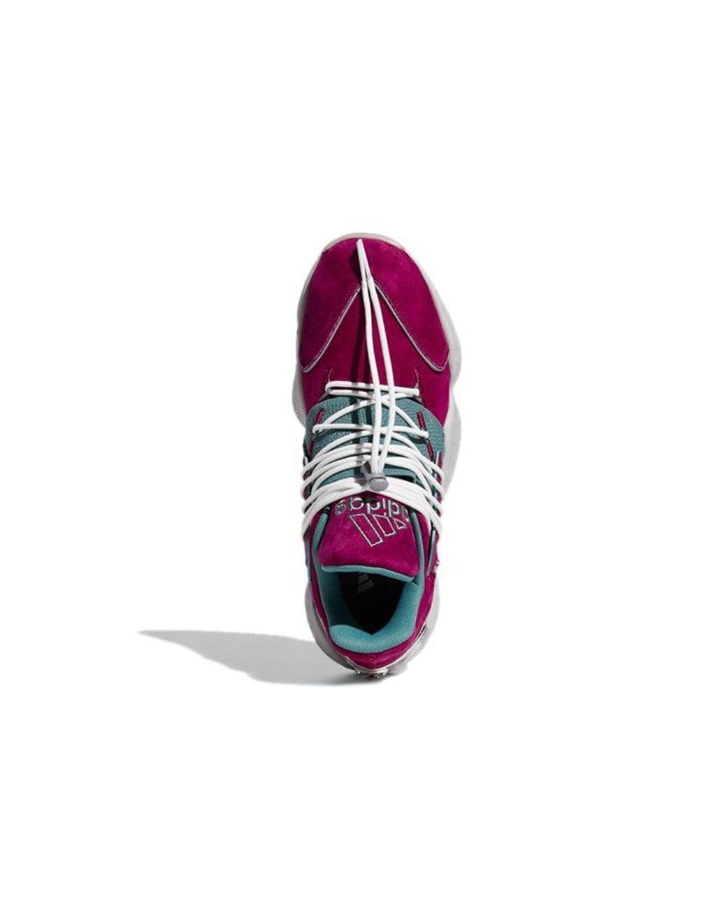 Adidas Purple X Daniel Patrick Harden Volume 4 'Power Berry Tech Emerald' for men
