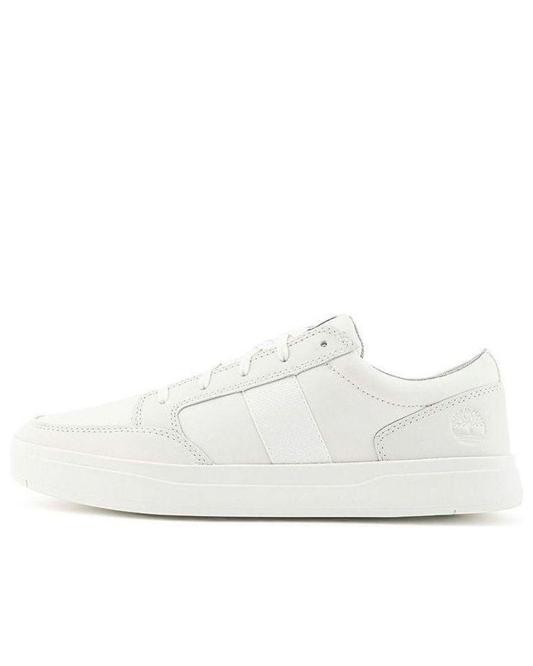 Timberland White Davis Square Oxford Sneakers for men