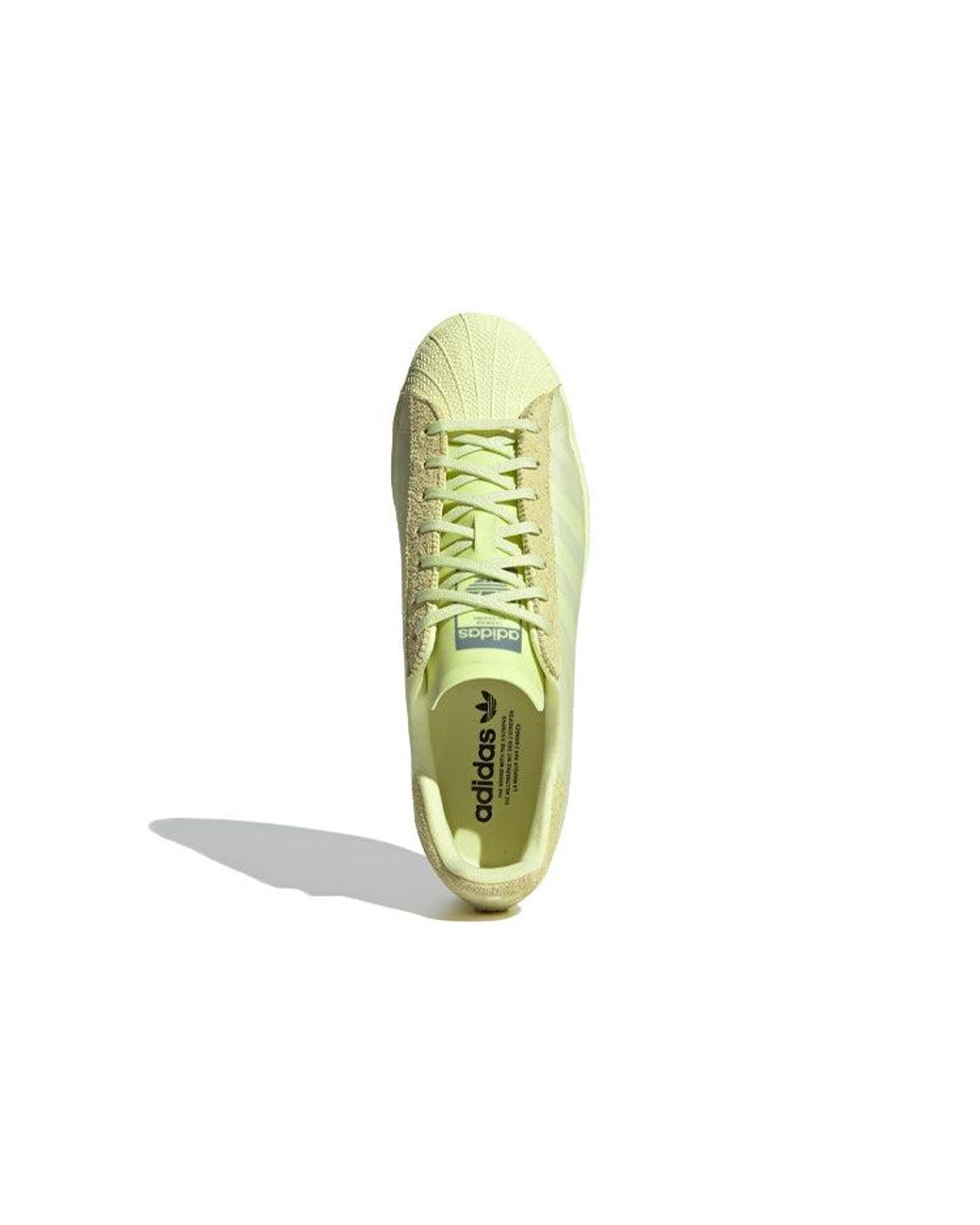 Adidas Yellow Originals Superstar Lemon for men