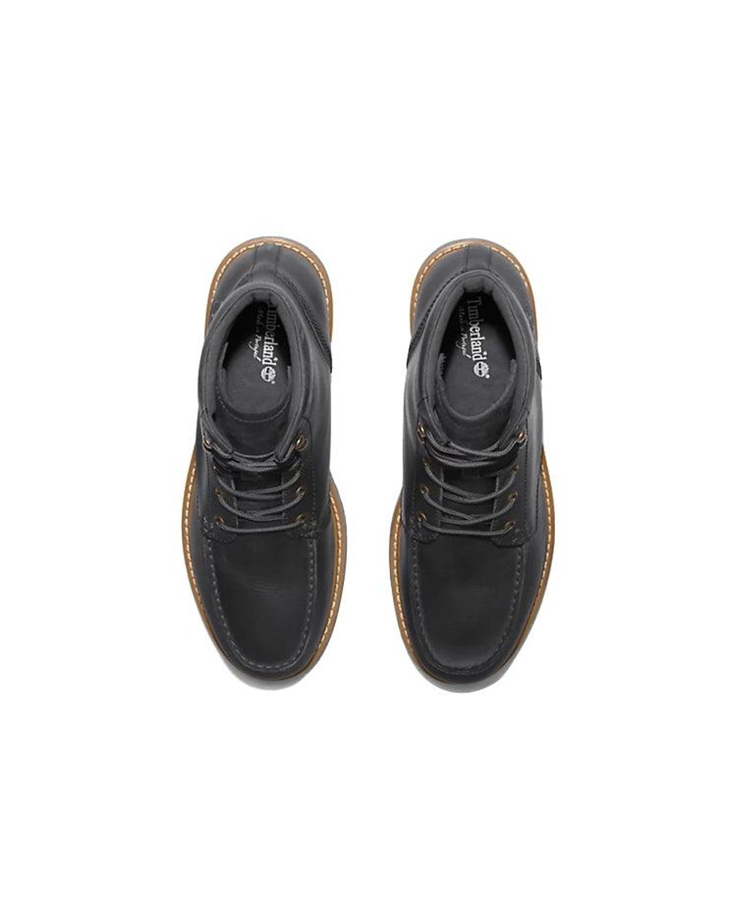 Timberland Black Newmarket Ii 6 Inch Boots Full Grain' for men