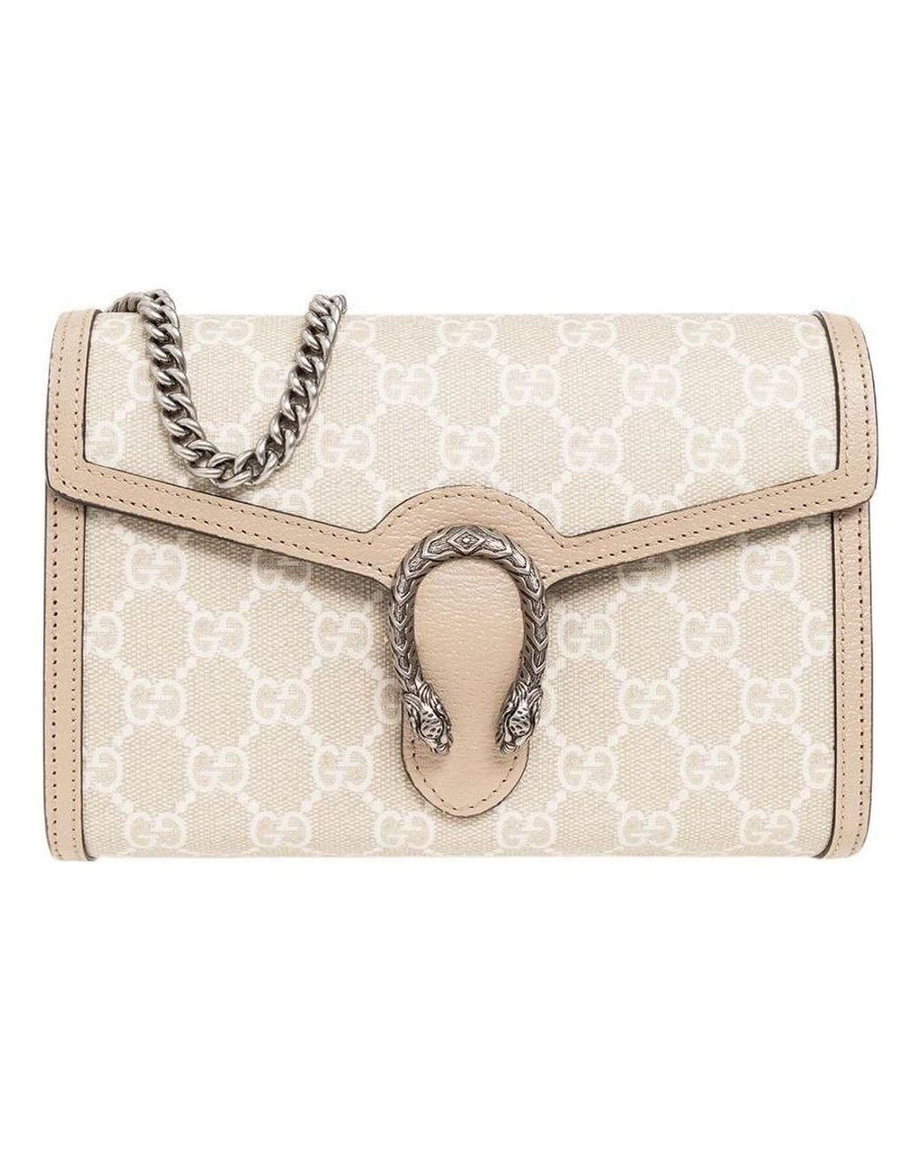 Gucci Natural (Wmns) Dionysus Gg Mini Chain Wallet