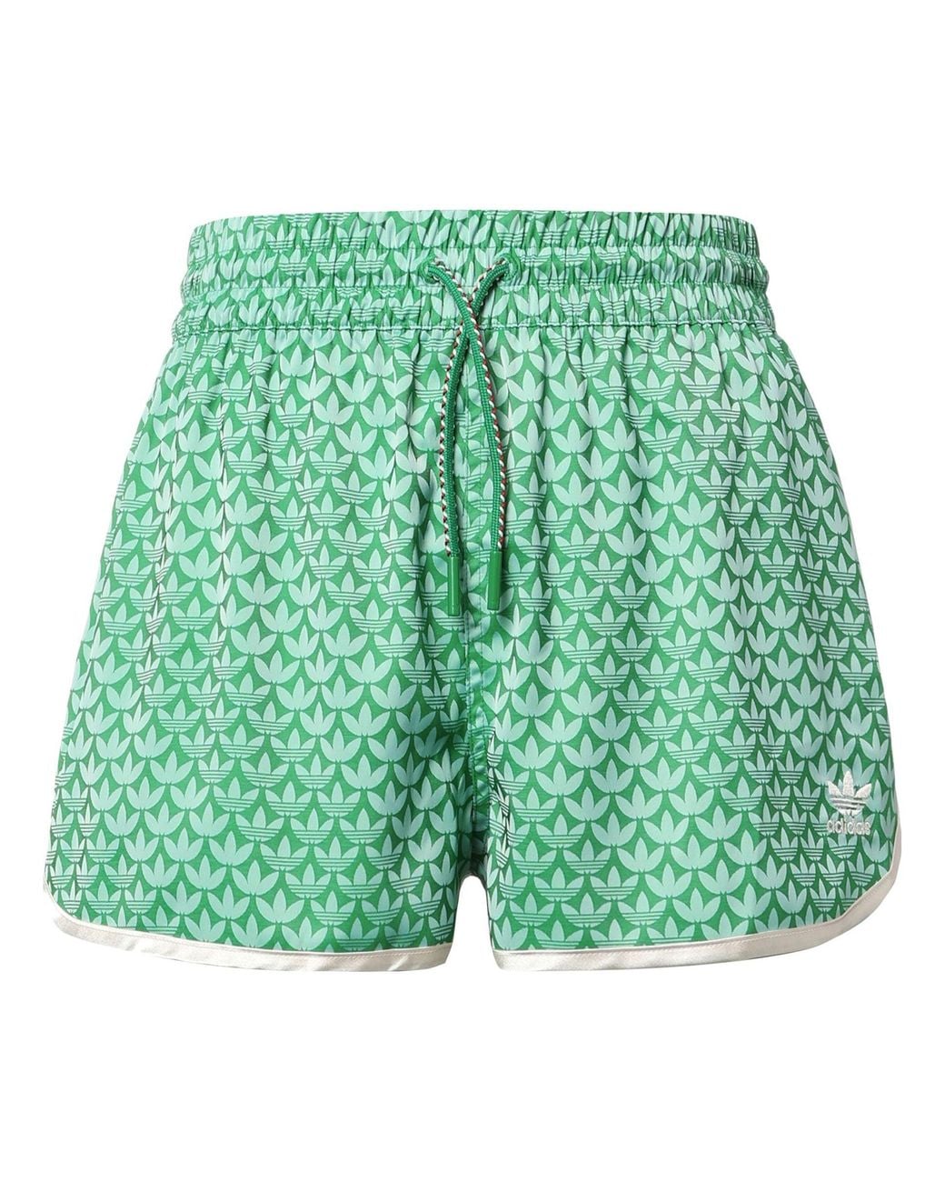 Adidas Green (Wmns) Adicolor High Waist Monogram Short