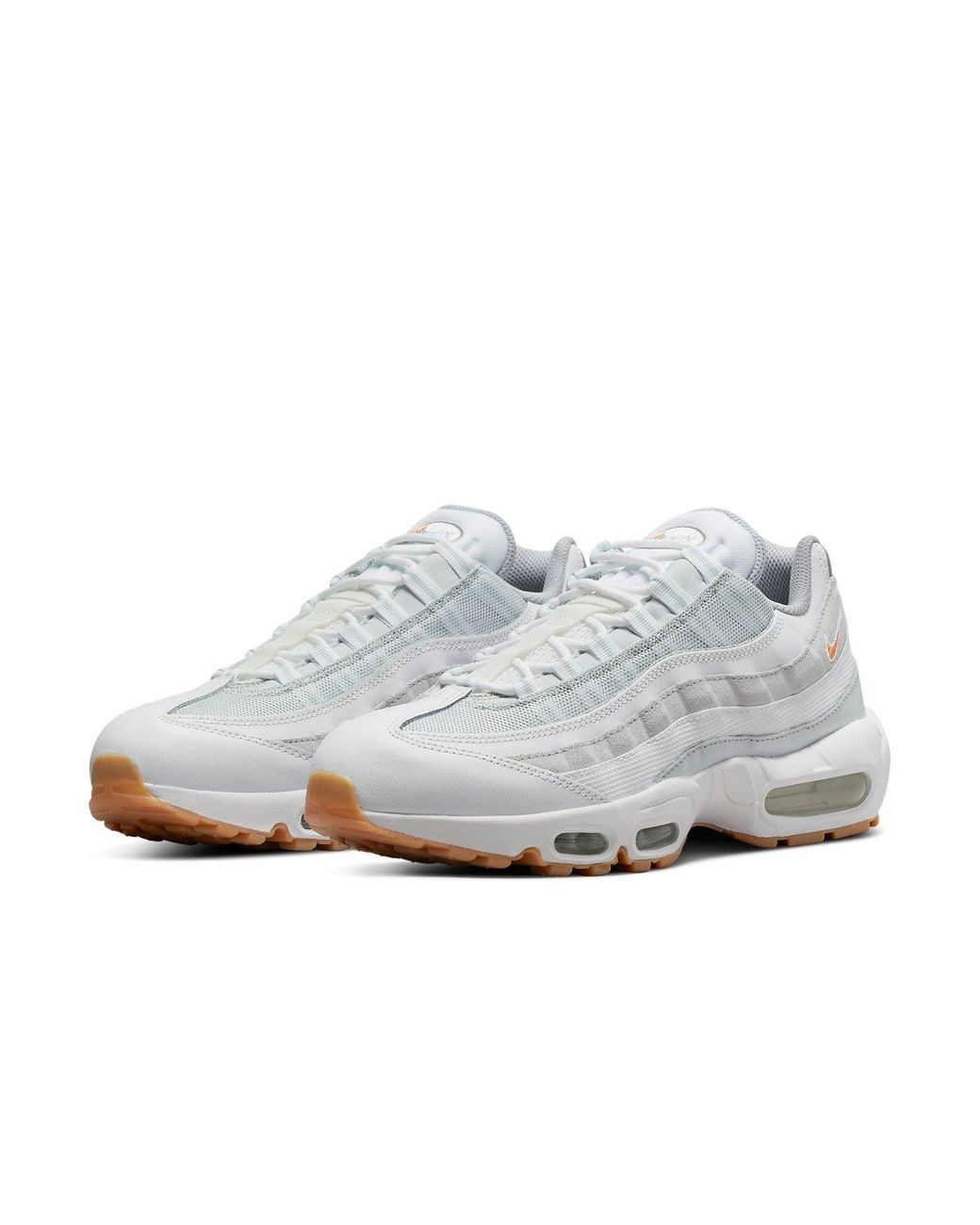 Nike White Air Max 95 'Pure Platinum' for men