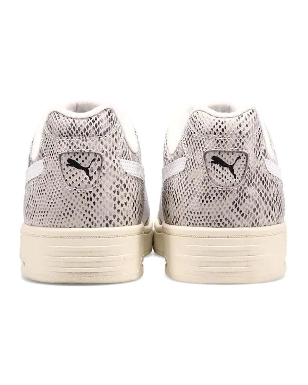 PUMA White Slipstream Low Retro Snake for men