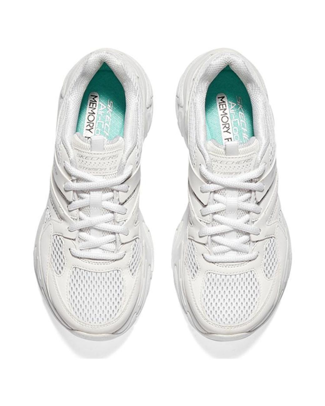 Skechers White (Wmns) Stamina V3