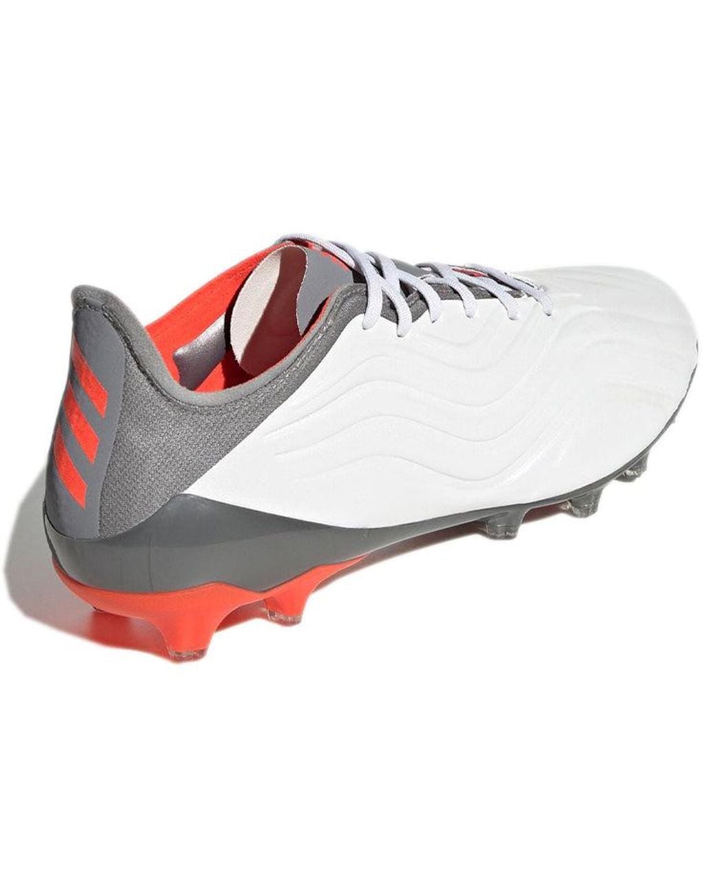 Adidas White Copa Sense.1 Ag Solar' for men