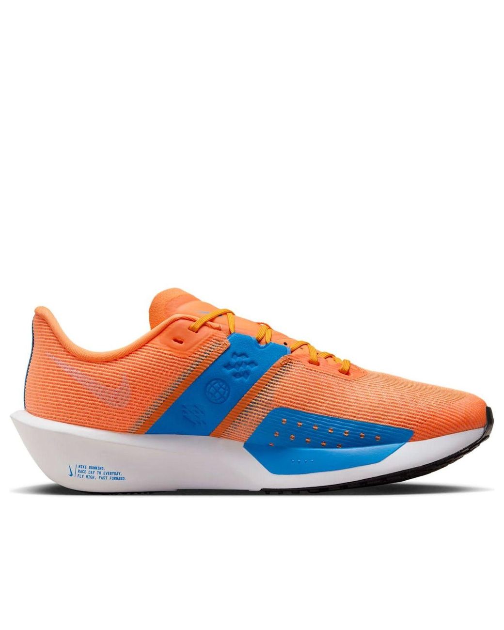 Nike Blue Air Zoom Rival Fly 4 'Bright Mandarin Light Photo' for men