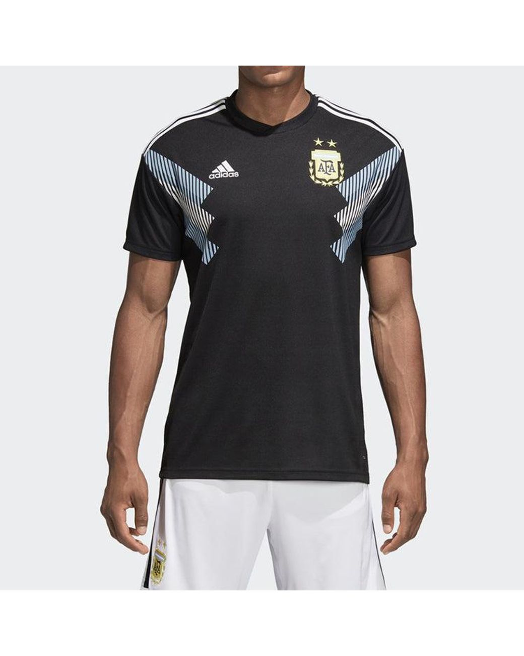 Adidas Black Argentina 19/20 Away Jersey for men