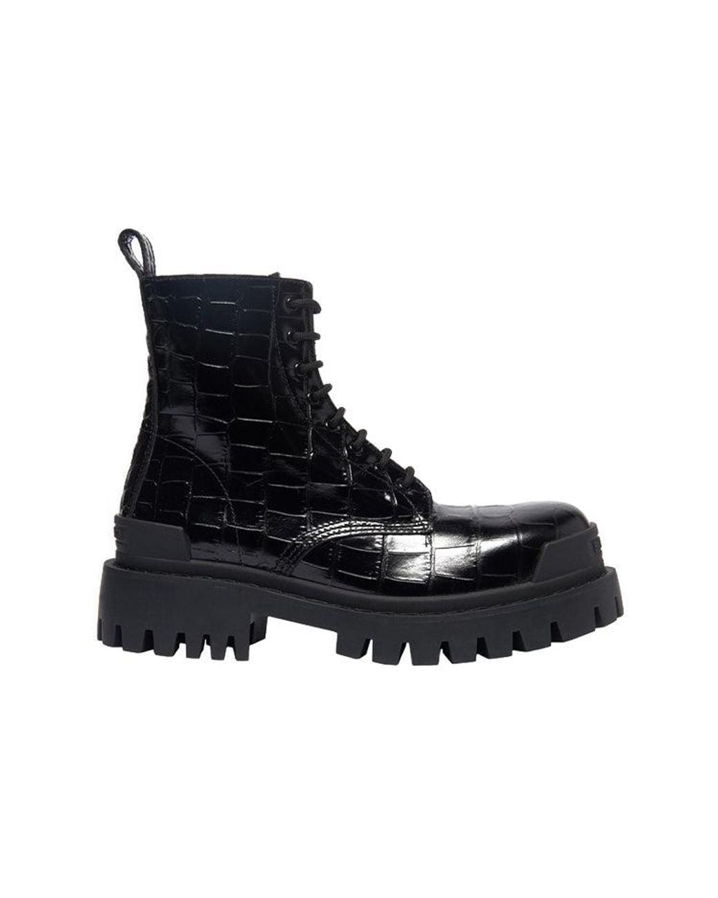 Balenciaga Black (Wmns) Strike Martin Boots