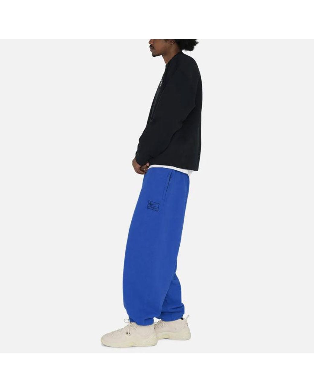 Nike Blue X Stussy Sweatpants Asia Sizing for men