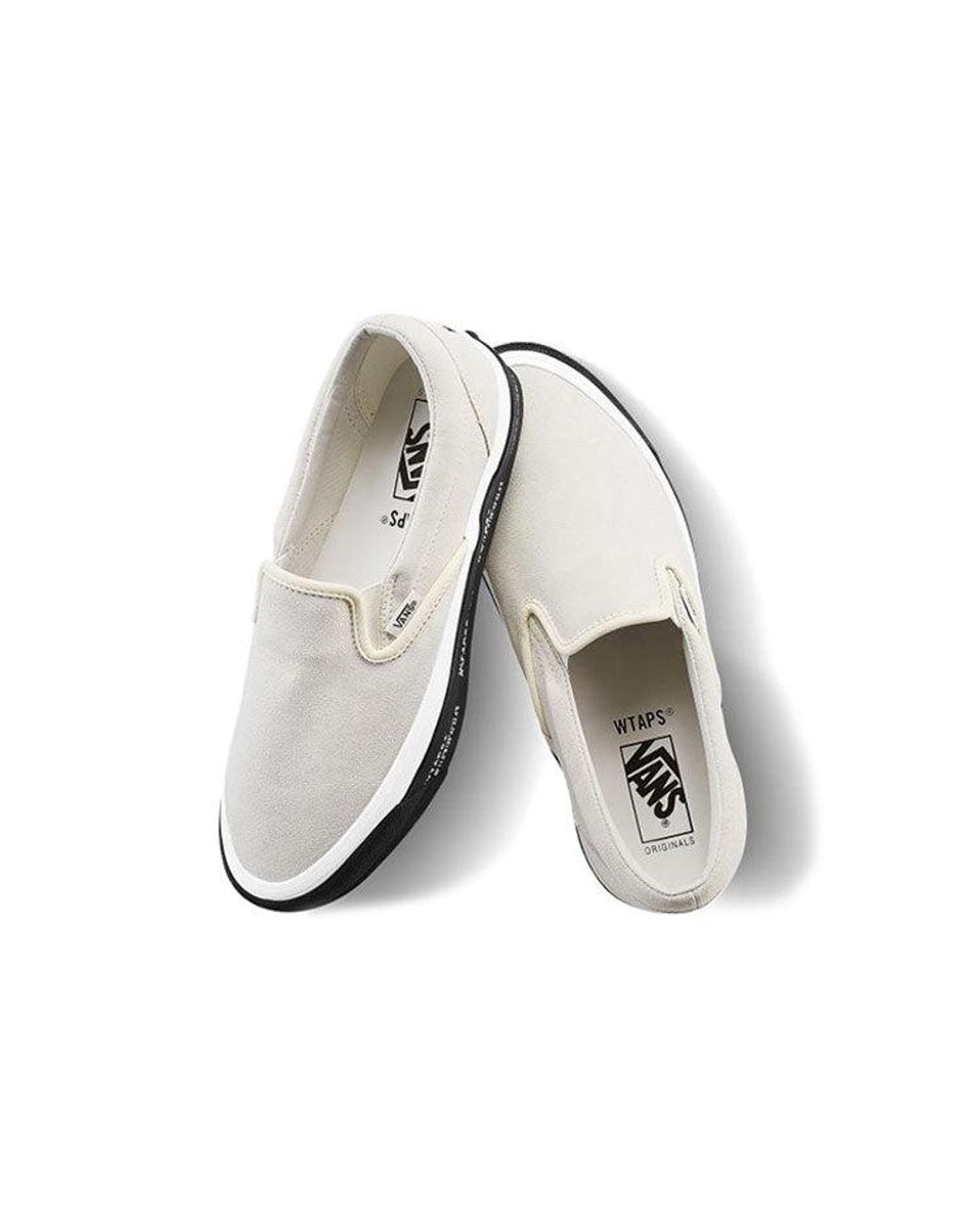 Vans White Wtaps X Og Classic Slip-On Lx for men