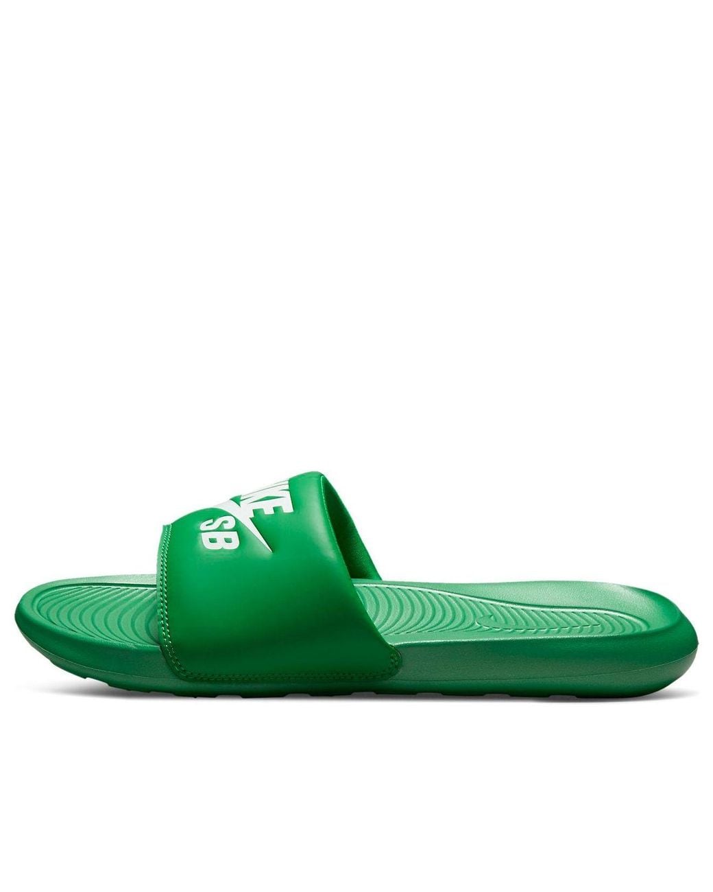 Nike Green Victori One Slide 'Lucky' for men