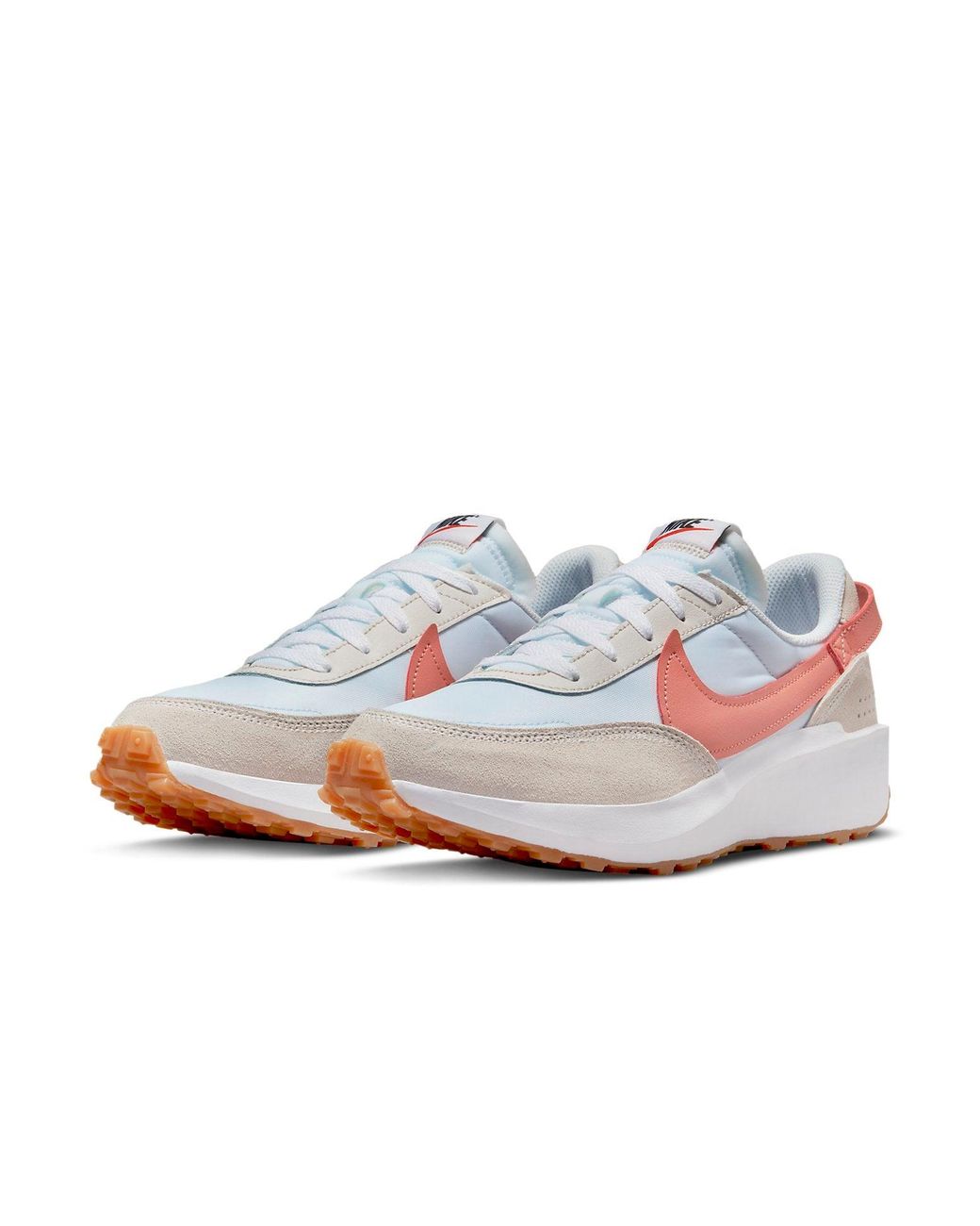 Nike White (Wmns) Waffle Debut Light Madder Root Gum'