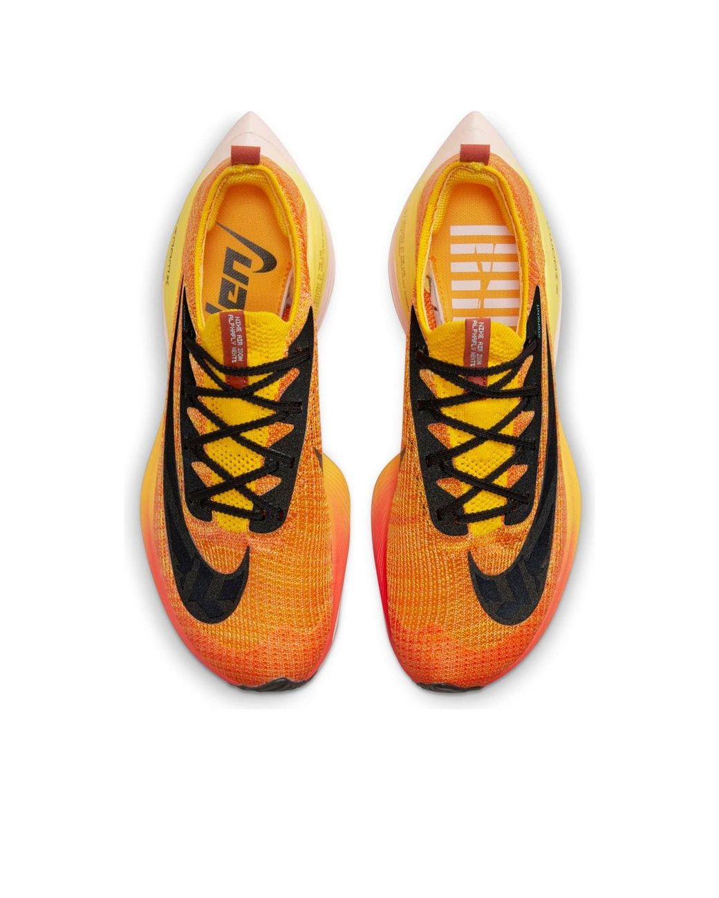Nike Orange Air Zoom Alphafly Next% 'Ekiden Zoom Pack' for men