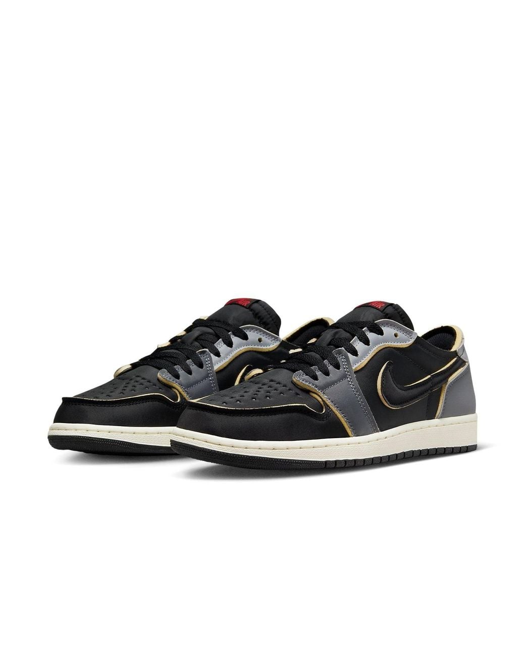Nike Black 1 Retro Low Og Ex 'Dark Smoke'