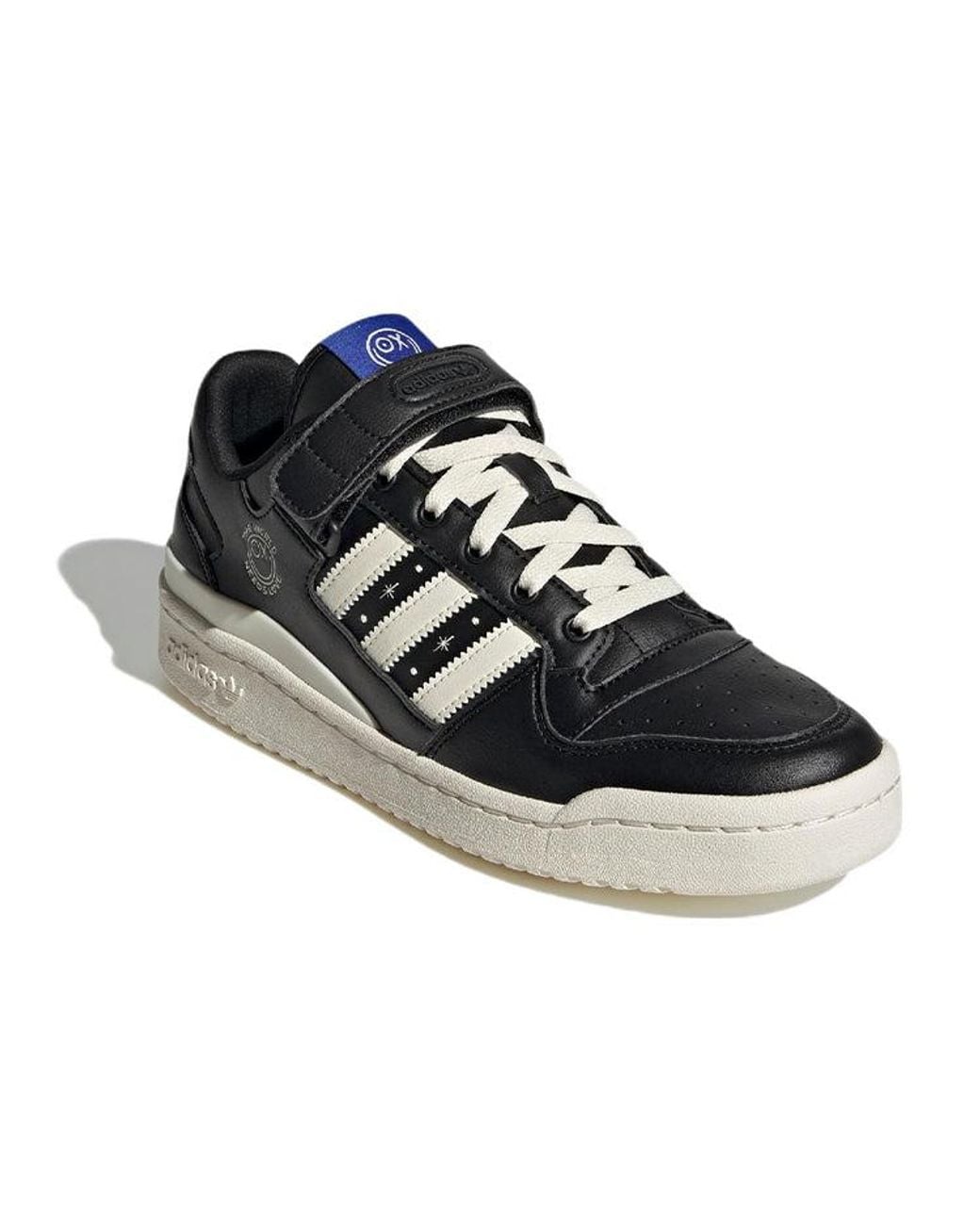Adidas Black Andr Saraiva X Forum Low 'The World Needs Love' for men